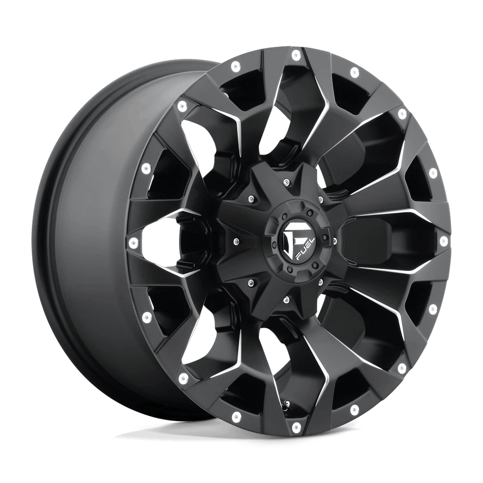 Fuel 1PC D546 ASSAULT 18x9 ET-13 6x135/5.5 Matte Black Milled