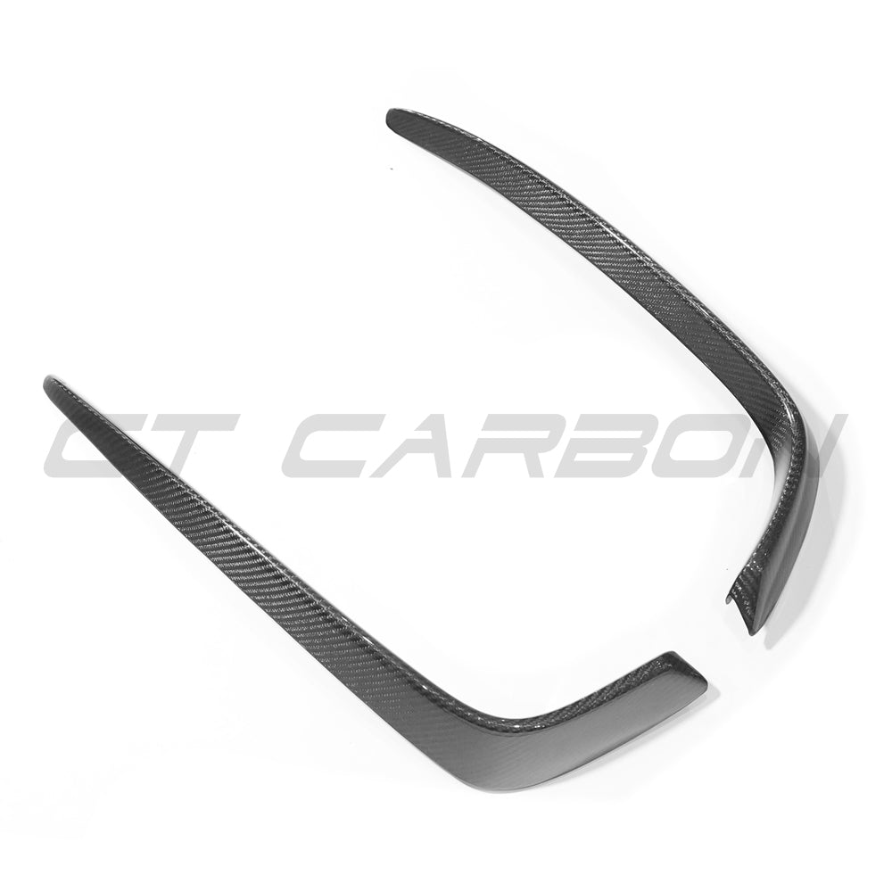 AUDI A3 S-LINE & S3 PRE-FACELIFT SALOON 8V CARBON FIBRE TRIM SURROUND-Accessories-CT CARBON-CT Carbon - High-quality carbon fiber and gloss black aerodynamic parts for premium sports and luxury vehicles.