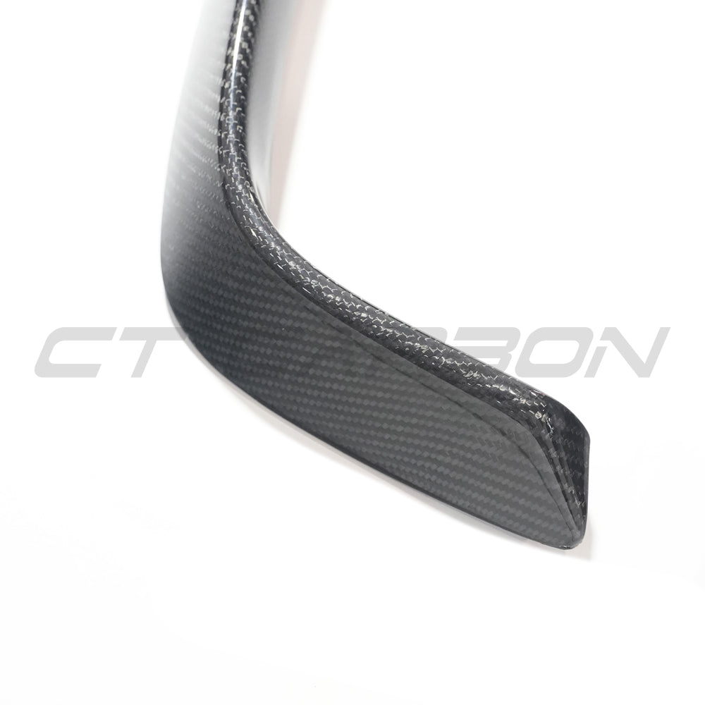 AUDI A3 S-LINE & S3 PRE-FACELIFT SALOON 8V CARBON FIBRE TRIM SURROUND-Accessories-CT CARBON-CT Carbon - High-quality carbon fiber and gloss black aerodynamic parts for premium sports and luxury vehicles.