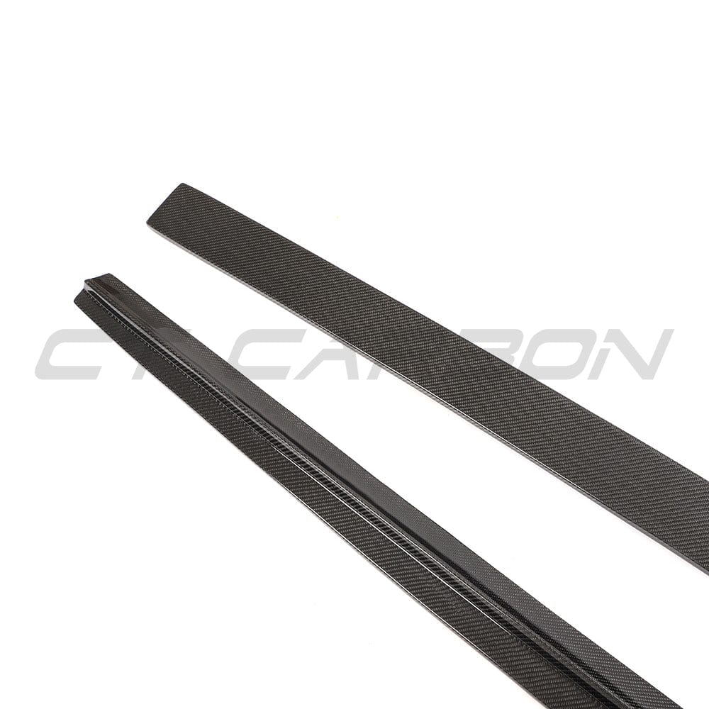 CT CARBON Spoiler AUDI A3 S-LINE & S3 SPORTBACK 8V CARBON FIBRE SIDE SKIRTS
