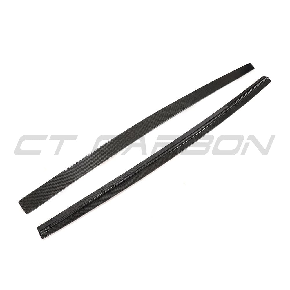 CT CARBON Spoiler AUDI A3 S-LINE & S3 SPORTBACK 8V CARBON FIBRE SIDE SKIRTS