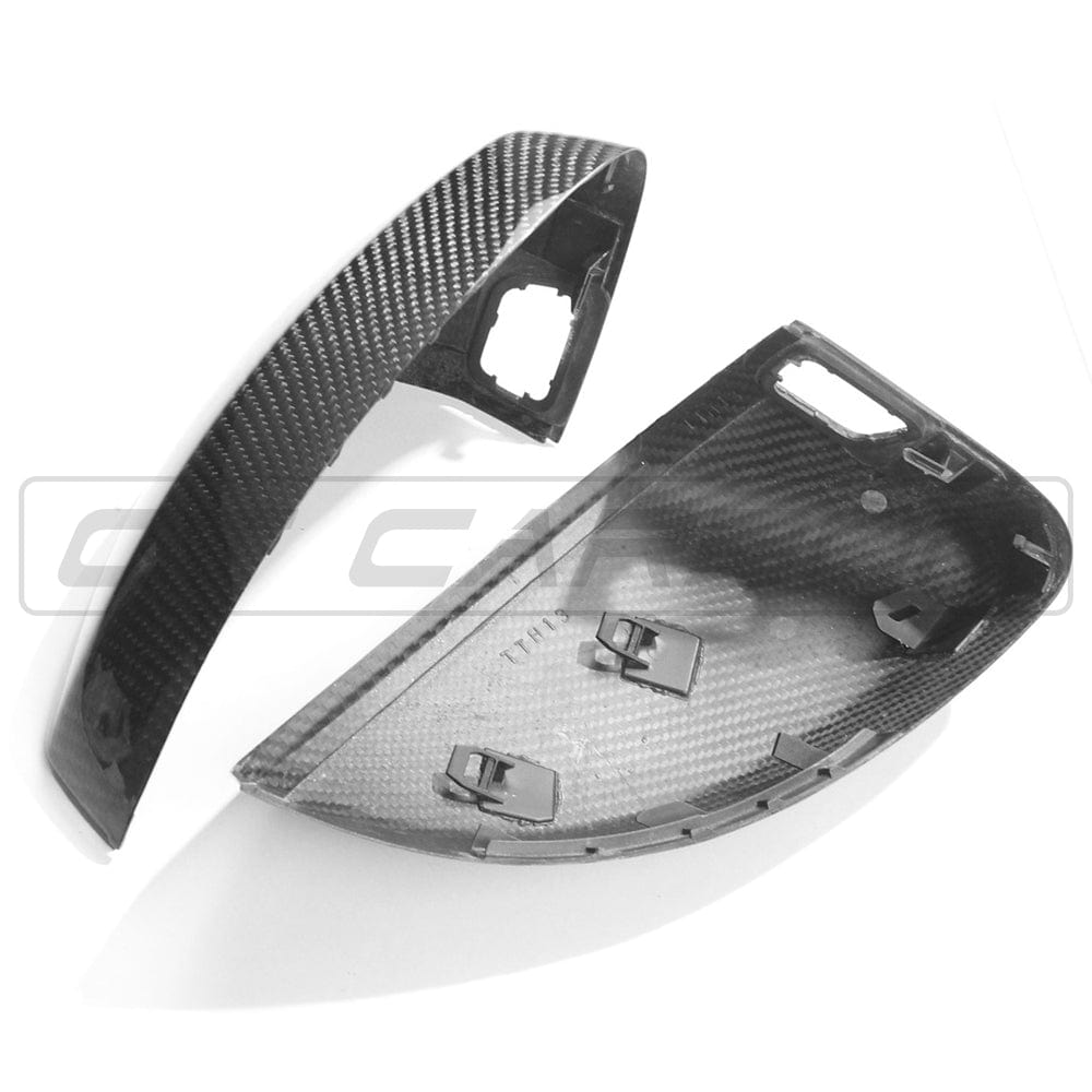 CT CARBON AUDI A3 S3 RS3 8V PRE-PREG CARBON FIBRE MIRRORS - WITH LANE ASSIST