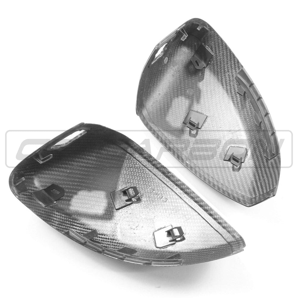 CT CARBON AUDI A3 S3 RS3 8V PRE-PREG CARBON FIBRE MIRRORS - WITH LANE ASSIST