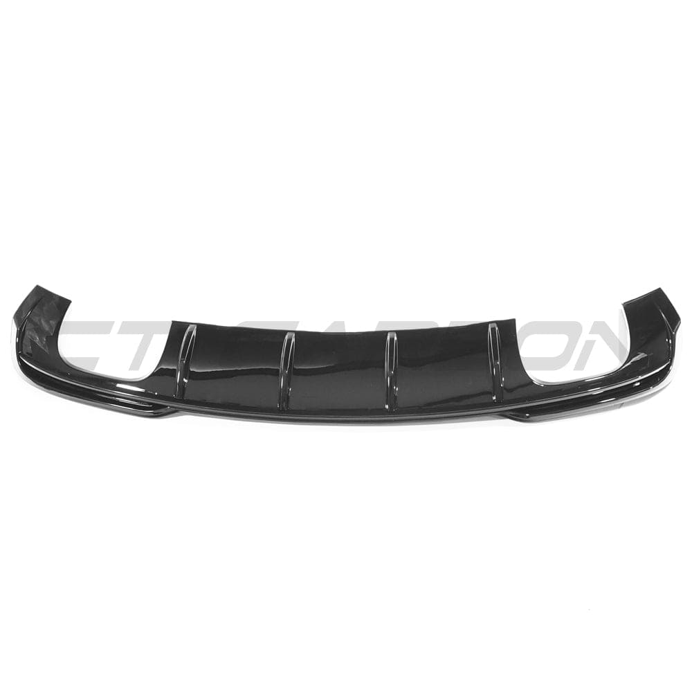 BLAK BY CT Spoiler AUDI A3/S3 8V FACELIFT SALOON 4 DOOR GLOSS BLACK DIFFUSER