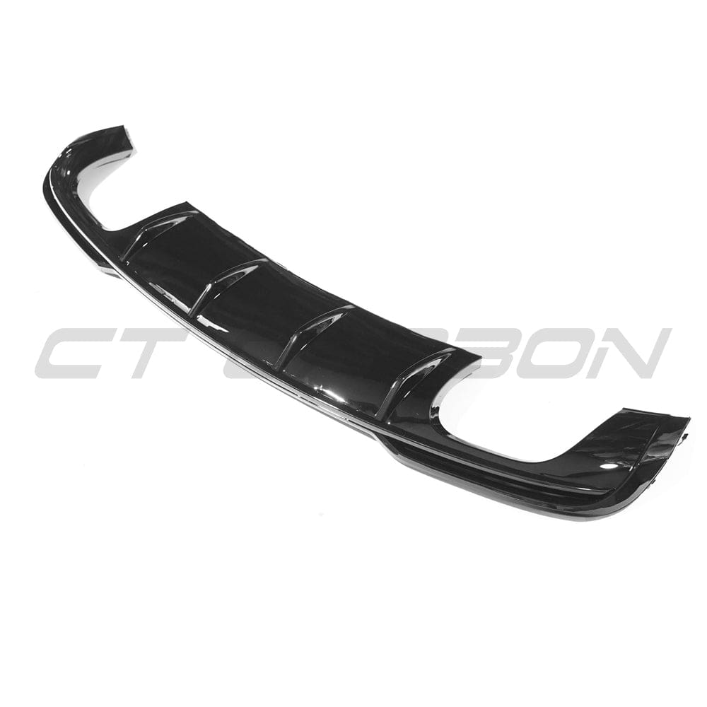 BLAK BY CT Spoiler AUDI A3/S3 8V FACELIFT SALOON 4 DOOR GLOSS BLACK DIFFUSER