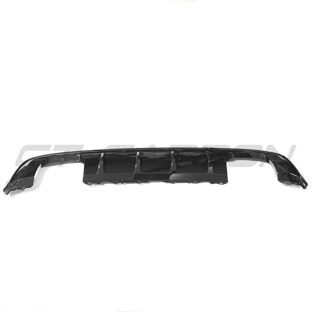 BLAK BY CT Spoiler AUDI A3/S3 8V FACELIFT SPORTBACK 5 DOOR GLOSS BLACK DIFFUSER