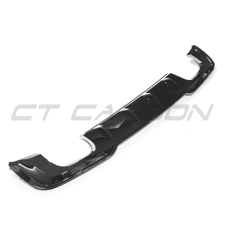 BLAK BY CT Spoiler AUDI A3/S3 8V FACELIFT SPORTBACK 5 DOOR GLOSS BLACK DIFFUSER