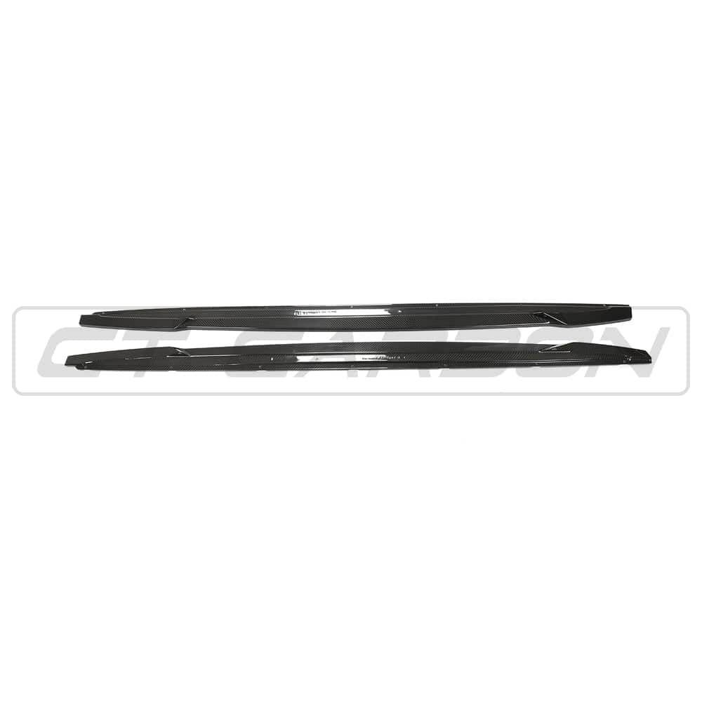 CT CARBON SIDE SKIRTS AUDI A3/S3 8Y 2020+ CARBON FIBRE SIDE SKIRTS - CT DESIGN