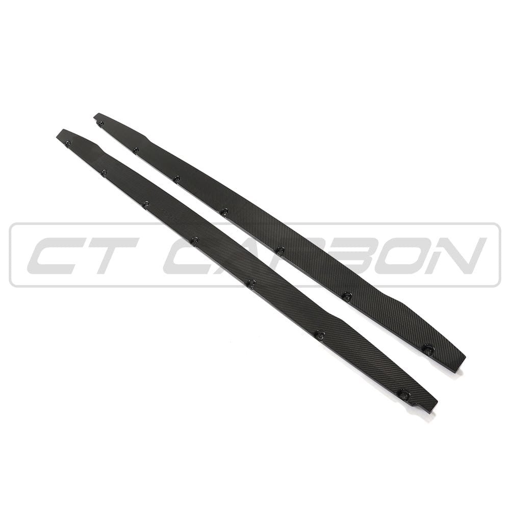 CT CARBON SIDE SKIRTS AUDI A3/S3 8Y 2020+ CARBON FIBRE SIDE SKIRTS - CT DESIGN
