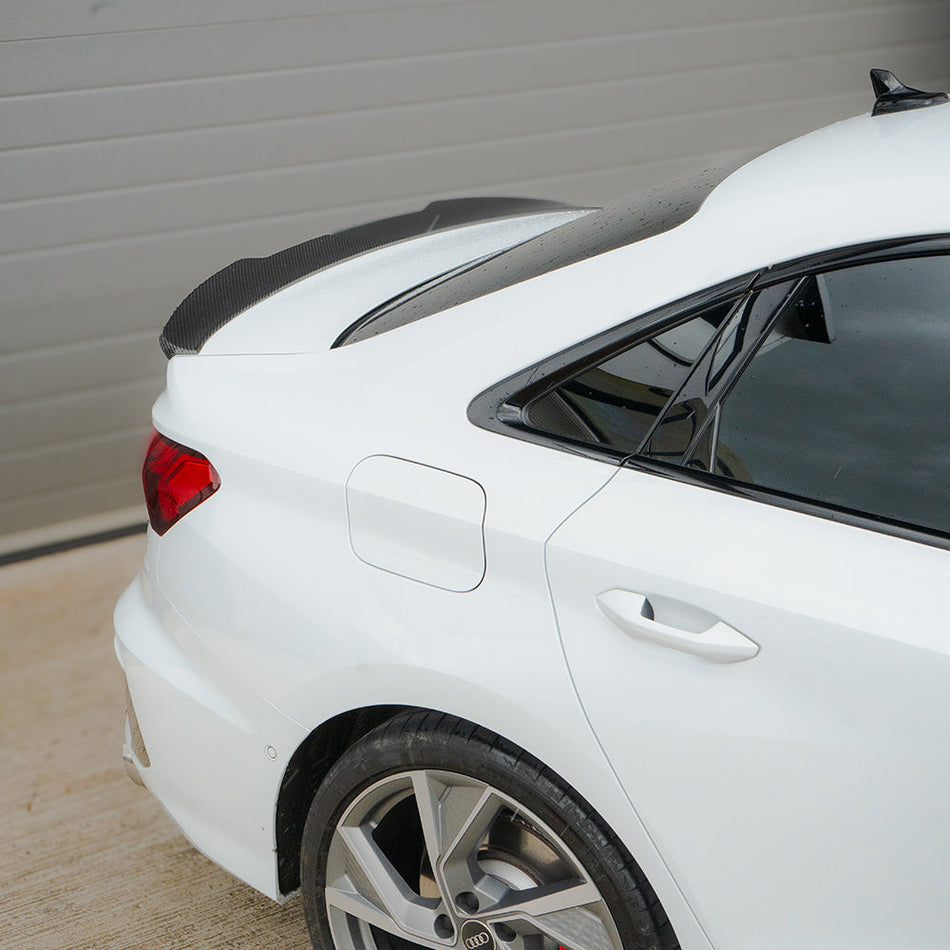 AUDI A3/S3/RS3 8Y 2022+ SALOON CARBON FIBRE SPOILER - CT DESIGN