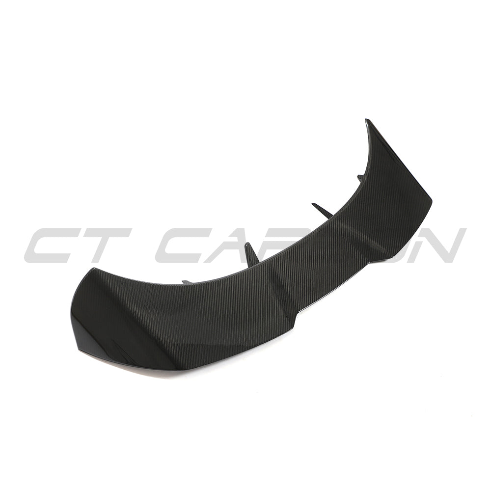 AUDI A3/S3/RS3 8Y 2022+ SPORTBACK CARBON FIBRE SPOILER - CT DESIGN-Spoiler-CT CARBON-CT Carbon - High-quality carbon fiber and gloss black aerodynamic parts for premium sports and luxury vehicles.