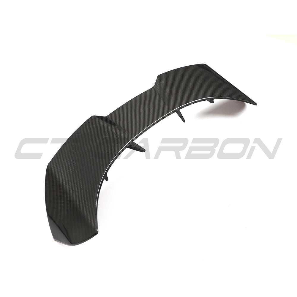 AUDI A3/S3/RS3 8Y 2022+ SPORTBACK CARBON FIBRE SPOILER - CT DESIGN-Spoiler-CT CARBON-CT Carbon - High-quality carbon fiber and gloss black aerodynamic parts for premium sports and luxury vehicles.