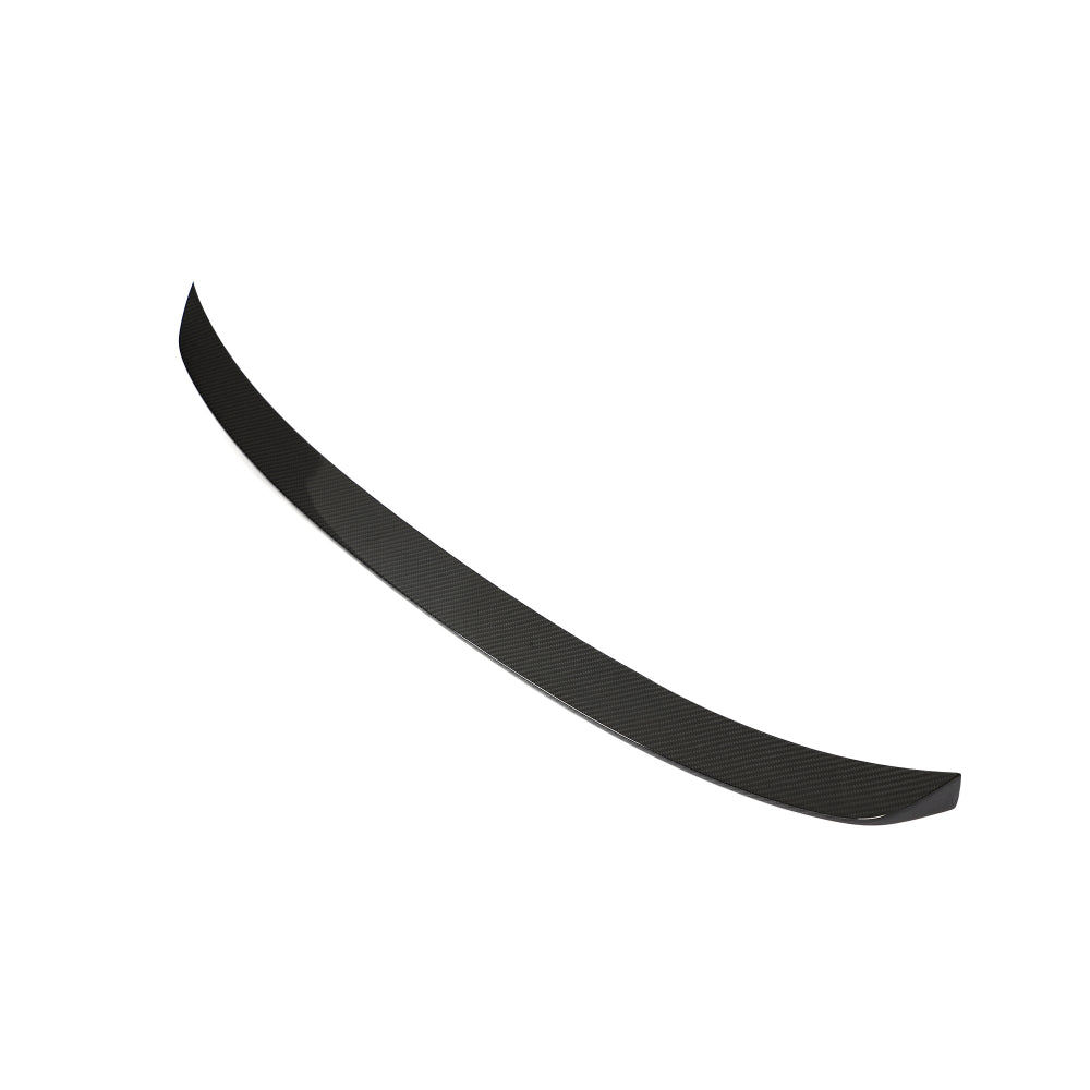 AUDI A4/S4/RS4 B9 & 9.5 CARBON FIBRE MIDDLE SPOILER - CT DESIGN-Spoiler-CT CARBON-CT Carbon - High-quality carbon fiber and gloss black aerodynamic parts for premium sports and luxury vehicles.