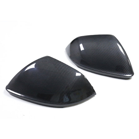 AUDI Q8/SQ8/RSQ8 & LAMBORGHINI URUS CARBON FIBRE MIRRORS - WITHOUT LANE ASSIST-Accessories-CT CARBON-CT Carbon - High-quality carbon fiber and gloss black aerodynamic parts for premium sports and luxury vehicles.