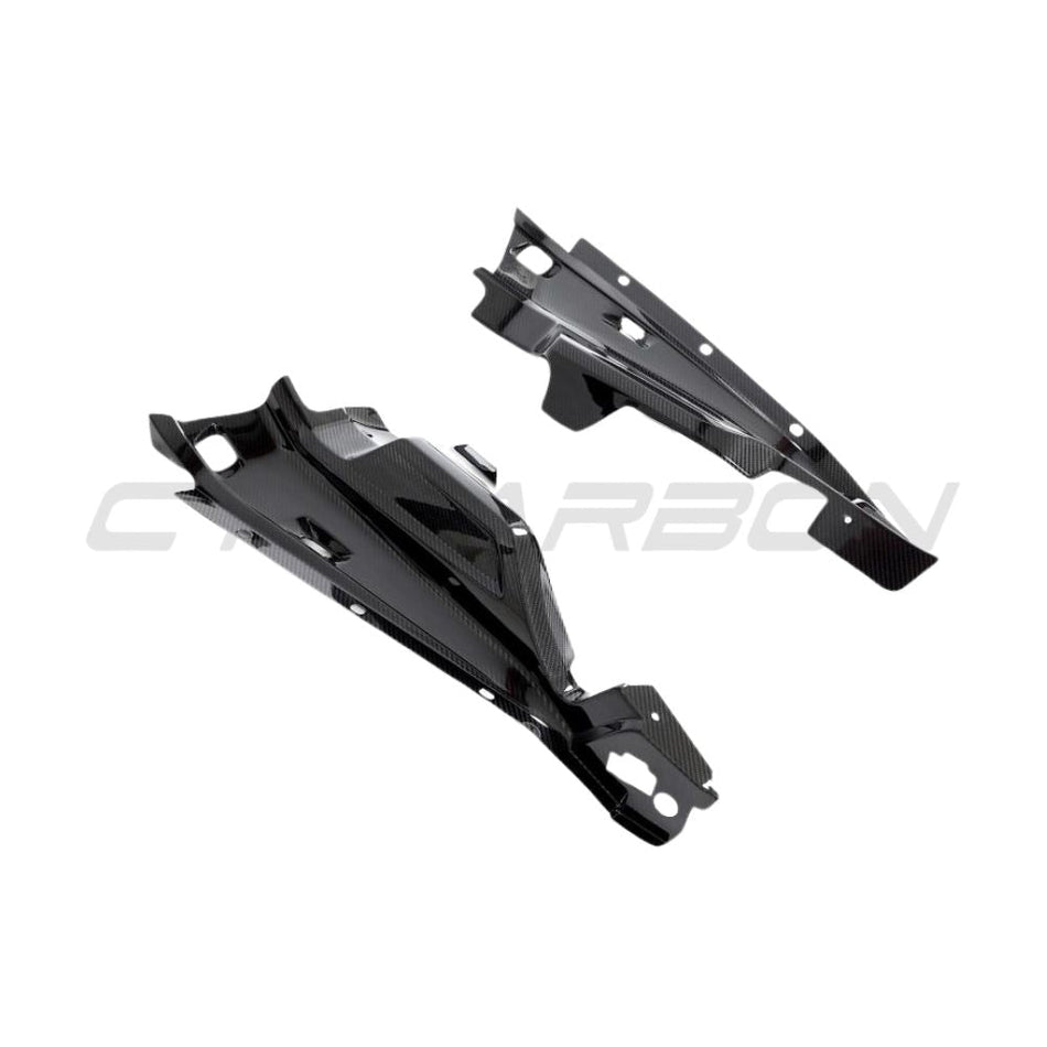 AUDI R8 COUPE 2015-2024 CARBON FIBRE ENGINE BAY TRIM