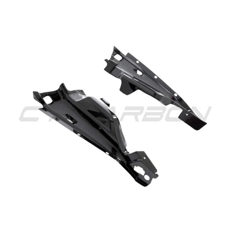 AUDI R8 COUPE 2015-2024 CARBON FIBRE ENGINE BAY TRIM