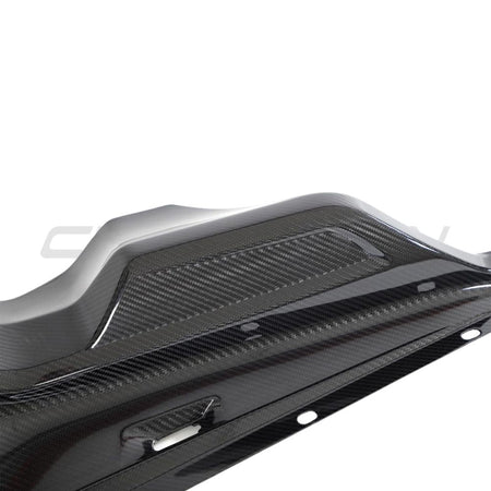 AUDI R8 COUPE 2015-2024 CARBON FIBRE ENGINE BAY TRIM