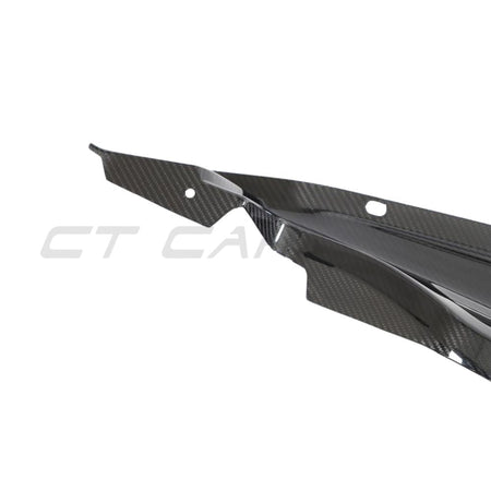 AUDI R8 COUPE 2015-2024 CARBON FIBRE ENGINE BAY TRIM