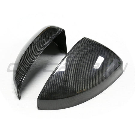AUDI R8/TT 2014-2024 CARBON FIBRE MIRRORS - WITHOUT LANE ASSIST