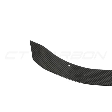 AUDI RS3 8Y 2022-2024 CARBON FIBRE SPLITTER - CT DESIGN-Splitter-CT CARBON-CT Carbon - High-quality carbon fiber and gloss black aerodynamic parts for premium sports and luxury vehicles.