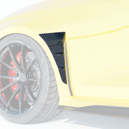 AUDI RS3 8Y 2022+ CARBON FIBRE FRONT FENDER TRIM - CT DESIGN