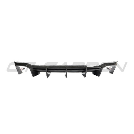 AUDI RS4 B9 & B9.5 2016-2024 CARBON FIBRE DIFFUSER - CT DESIGN-Diffuser-CT CARBON-CT Carbon - High-quality carbon fiber and gloss black aerodynamic parts for premium sports and luxury vehicles.