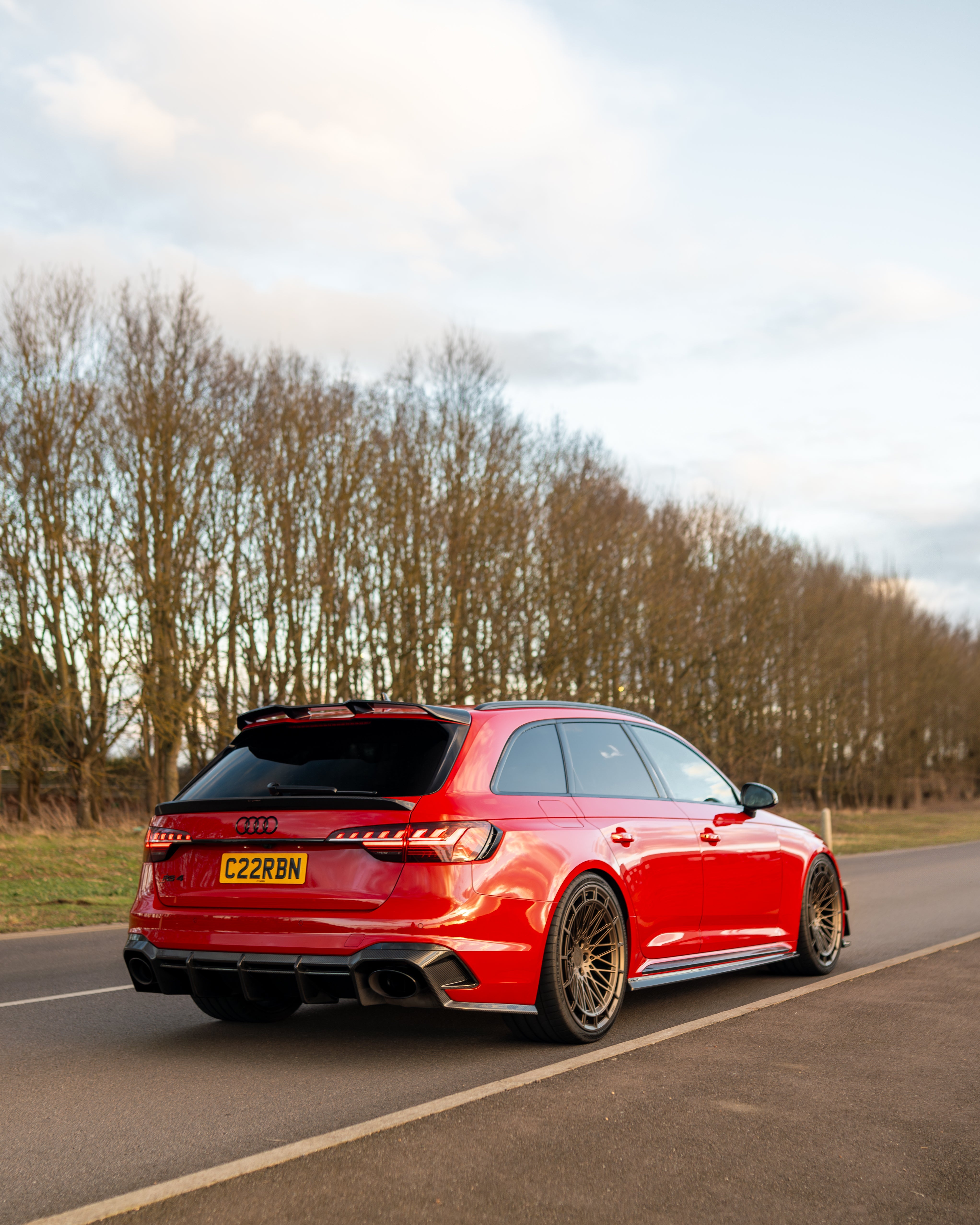 AUDI RS4 B9.5 CARBON FIBRE KIT - CT DESIGN-Kit-CT CARBON-CT Carbon - High-quality carbon fiber and gloss black aerodynamic parts for premium sports and luxury vehicles.