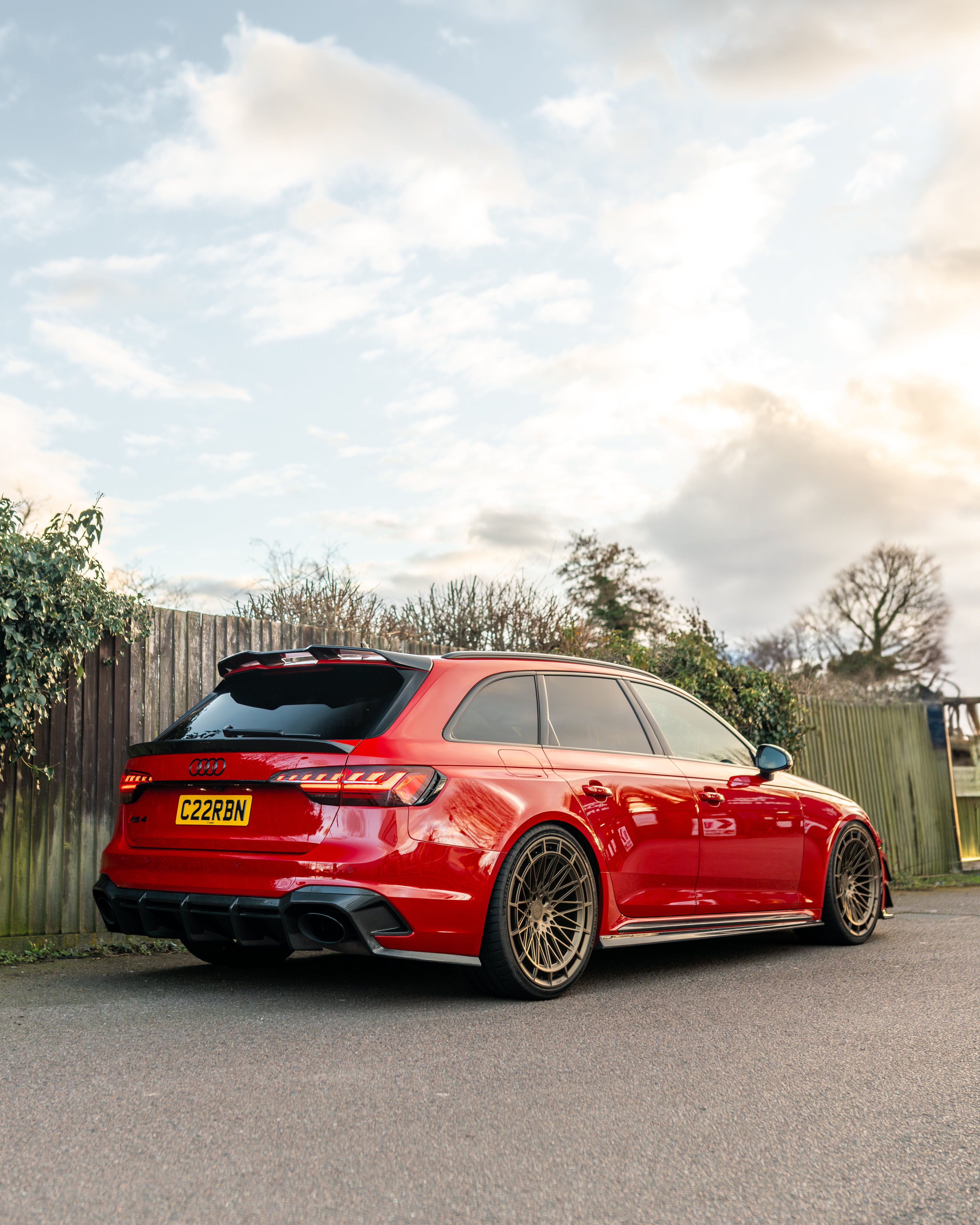 AUDI RS4 B9.5 CARBON FIBRE KIT - CT DESIGN-Kit-CT CARBON-CT Carbon - High-quality carbon fiber and gloss black aerodynamic parts for premium sports and luxury vehicles.