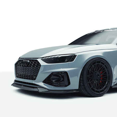 AUDI RS4 B9.5 CARBON FIBRE KIT - CT DESIGN V2-Kit-CT CARBON-CT Carbon - High-quality carbon fiber and gloss black aerodynamic parts for premium sports and luxury vehicles.