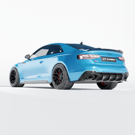 audi rs5 b9.5 carbon fibre diffuser