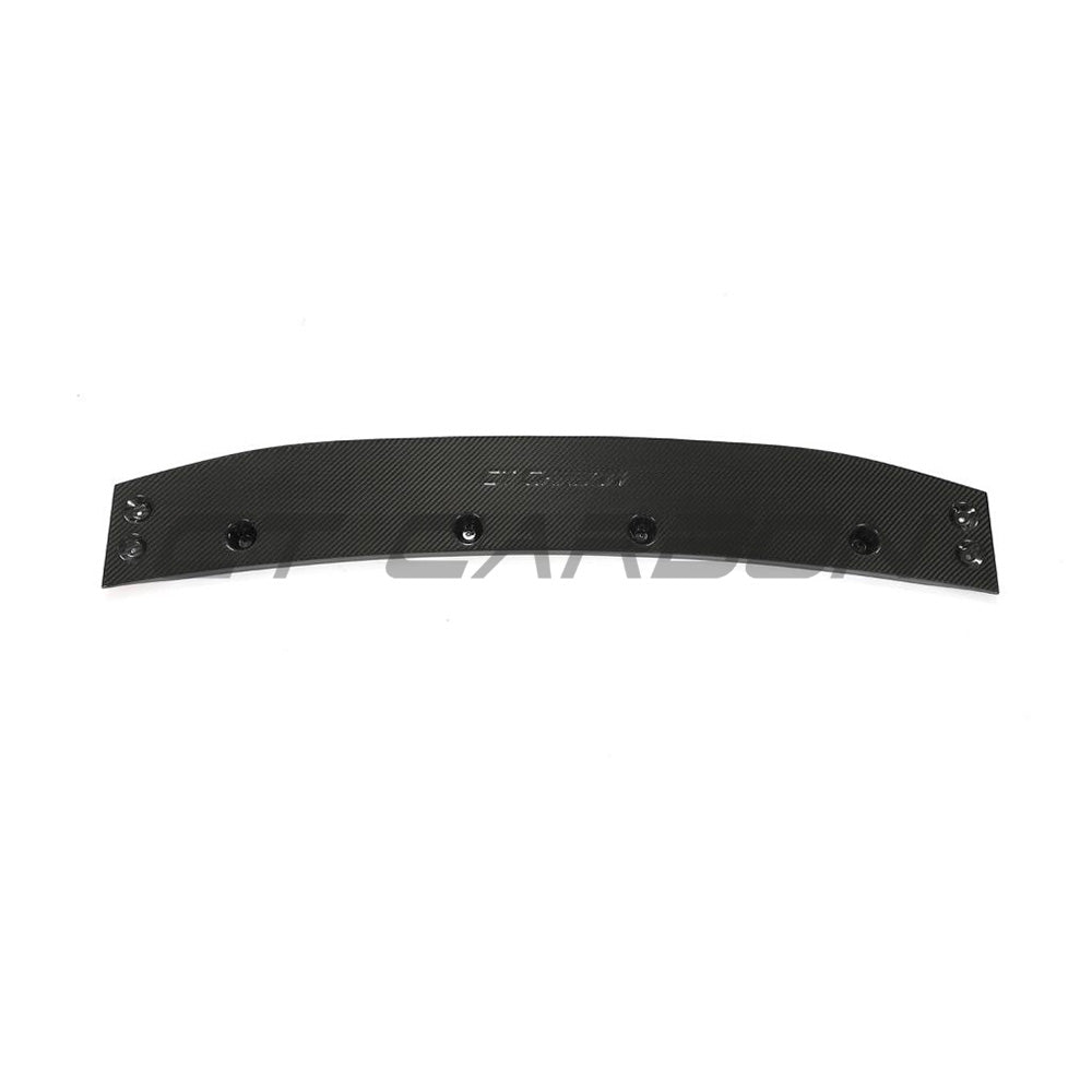 AUDI RS6/RS7 C8 AVANT CARBON FIBRE SPLITTER - CT DESIGN-Splitter-CT CARBON-CT Carbon - High-quality carbon fiber and gloss black aerodynamic parts for premium sports and luxury vehicles.
