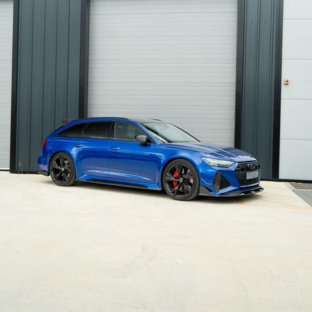 AUDI RS6 AVANT FULL CARBON FIBRE KIT - CT DESIGN V2-Kit-CT CARBON-CT Carbon - High-quality carbon fiber and gloss black aerodynamic parts for premium sports and luxury vehicles.
