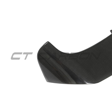 AUDI RS6 C8 AVANT CARBON FIBRE SPOILER - CT DESIGN-Spoiler-CT CARBON-CT Carbon - High-quality carbon fiber and gloss black aerodynamic parts for premium sports and luxury vehicles.