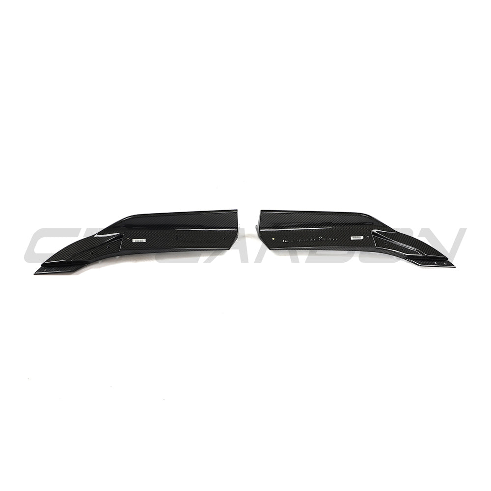 AUDI RS6/RS7 C8 CARBON FIBRE DIFFUSER - CT DESIGN-Diffuser-CT CARBON-CT Carbon - High-quality carbon fiber and gloss black aerodynamic parts for premium sports and luxury vehicles.