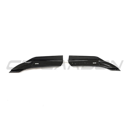 AUDI RS6/RS7 C8 CARBON FIBRE DIFFUSER - CT DESIGN-Diffuser-CT CARBON-CT Carbon - High-quality carbon fiber and gloss black aerodynamic parts for premium sports and luxury vehicles.