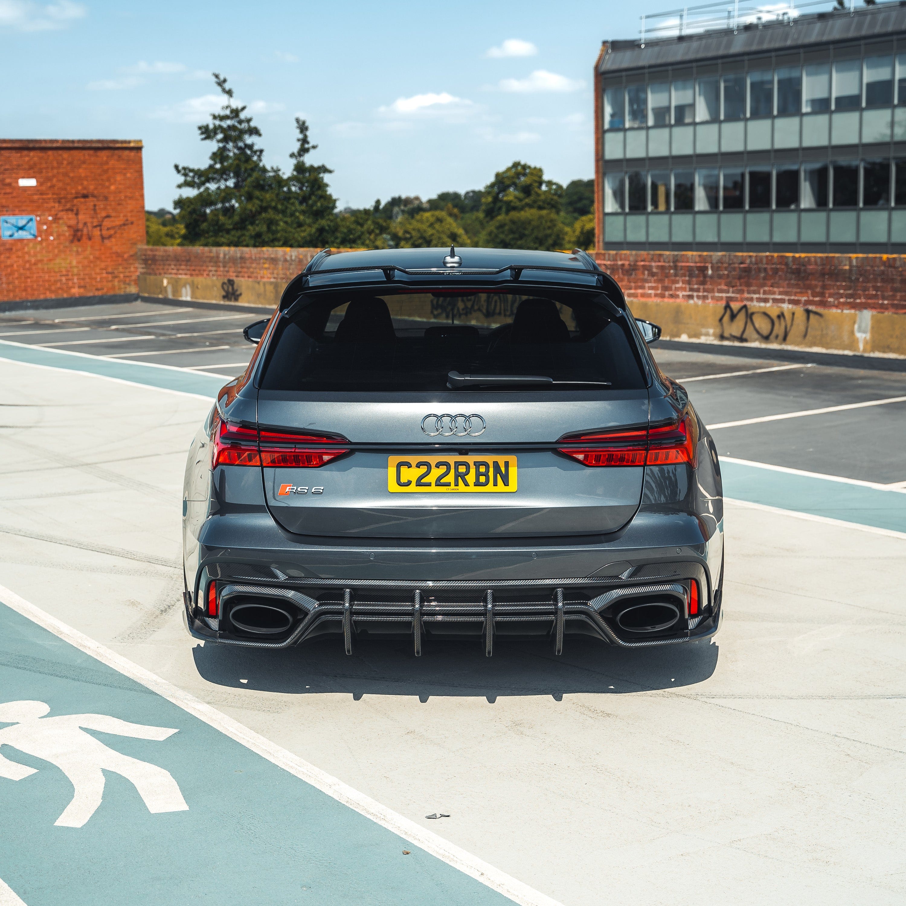 CT CARBON Full Kit AUDI RS6 C8 AVANT FULL CARBON FIBRE KIT - CT DESIGN