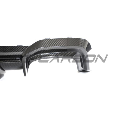 AUDI RS6/RS7 C8 CARBON FIBRE DIFFUSER - CT DESIGN-Diffuser-CT CARBON-CT Carbon - High-quality carbon fiber and gloss black aerodynamic parts for premium sports and luxury vehicles.