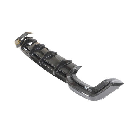 AUDI RS6/RS7 C8 CARBON FIBRE DIFFUSER - CT DESIGN-Diffuser-CT CARBON-CT Carbon - High-quality carbon fiber and gloss black aerodynamic parts for premium sports and luxury vehicles.