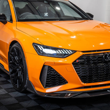 AUDI RS7 C8 CARBON FIBRE KIT - CT DESIGN-Kit-CT CARBON-CT Carbon - High-quality carbon fiber and gloss black aerodynamic parts for premium sports and luxury vehicles.