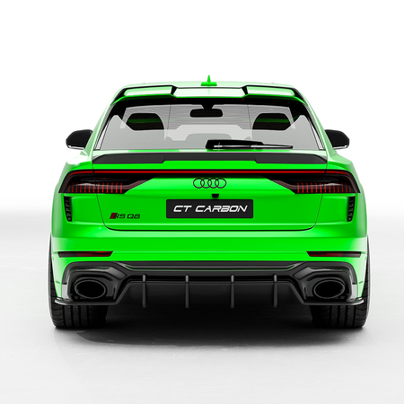 AUDI RSQ8 2020-2025 CARBON FIBRE FULL KIT - CT DESIGN-Kit-CT CARBON-CT Carbon - High-quality carbon fiber and gloss black aerodynamic parts for premium sports and luxury vehicles.