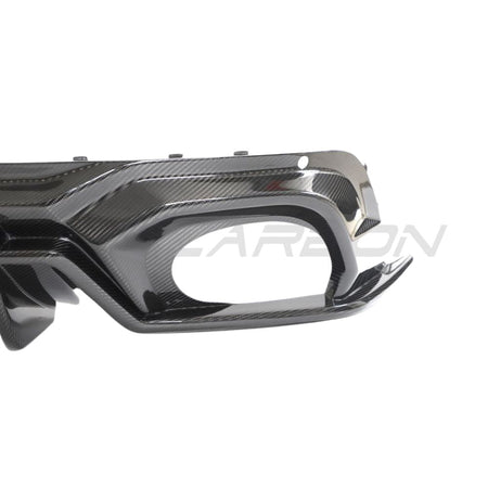 AUDI RSQ8 2020+ CARBON FIBRE DIFFUSER - CT DESIGN-Diffuser-CT CARBON-CT Carbon - High-quality carbon fiber and gloss black aerodynamic parts for premium sports and luxury vehicles.