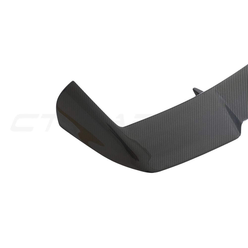 AUDI RSQ8 2020+ CARBON FIBRE ROOF SPOILER - CT DESIGN-Spoiler-CT CARBON-CT Carbon - High-quality carbon fiber and gloss black aerodynamic parts for premium sports and luxury vehicles.