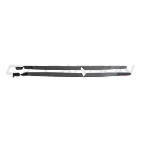 AUDI RSQ8 2020+ CARBON FIBRE SIDE SKIRTS - CT CARBON-Side Skirts-CT CARBON-CT Carbon - High-quality carbon fiber and gloss black aerodynamic parts for premium sports and luxury vehicles.