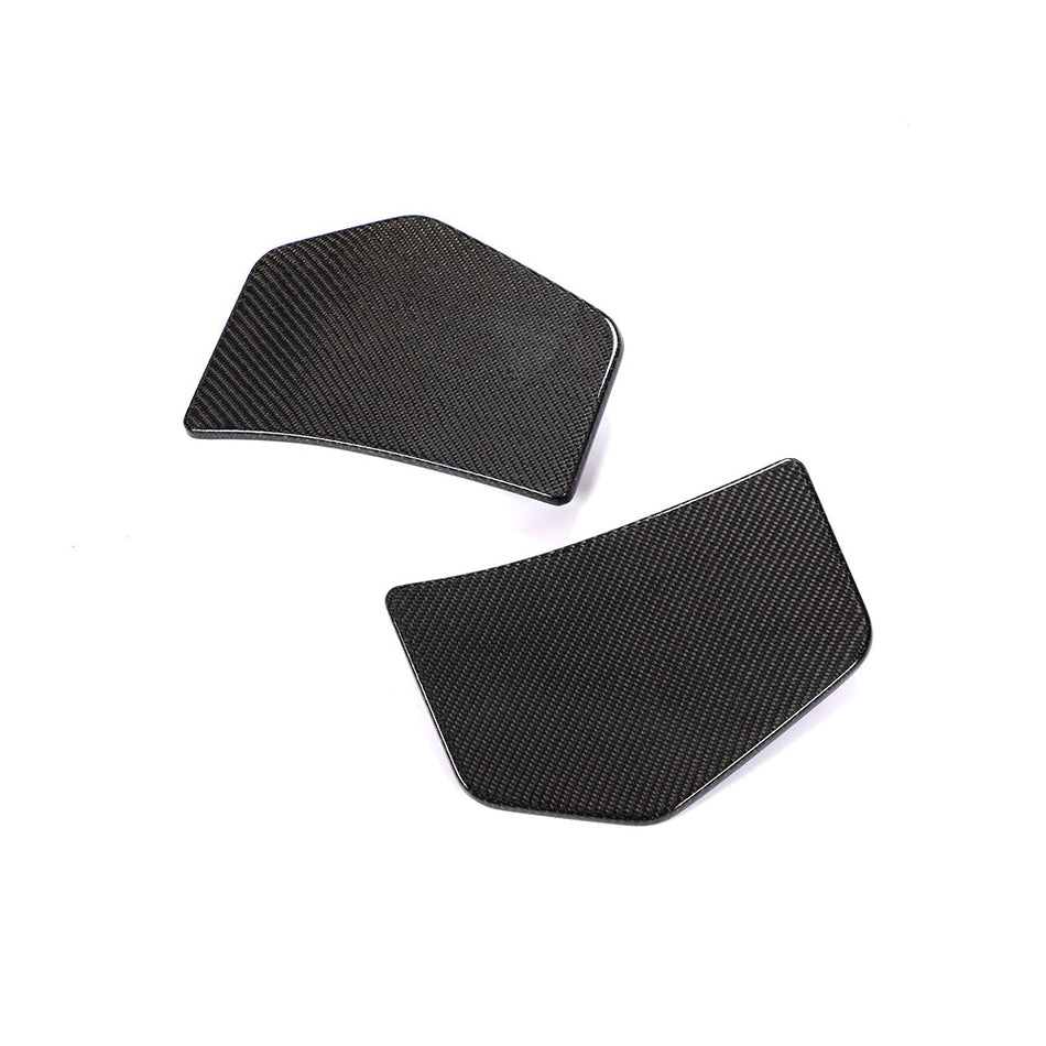 AUDI TTRS QUATTRO MK3 CARBON FIBRE REAR BUMPER ADD ON-Accessories-CT CARBON-CT Carbon - High-quality carbon fiber and gloss black aerodynamic parts for premium sports and luxury vehicles.