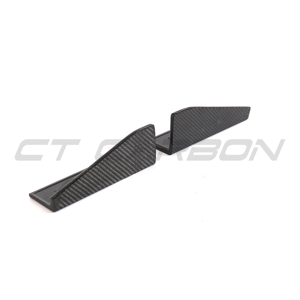AUDI TTRS QUATTRO MK3 CARBON FIBRE SIDE SKIRTS-Side Skirts-CT CARBON-CT Carbon - High-quality carbon fiber and gloss black aerodynamic parts for premium sports and luxury vehicles.