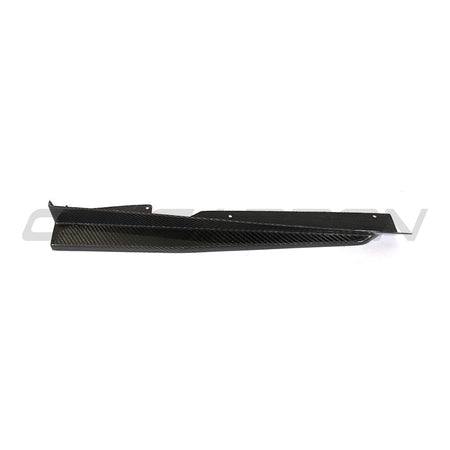 AUDI TTRS QUATTRO MK3 CARBON FIBRE SIDE SKIRTS-Side Skirts-CT CARBON-CT Carbon - High-quality carbon fiber and gloss black aerodynamic parts for premium sports and luxury vehicles.