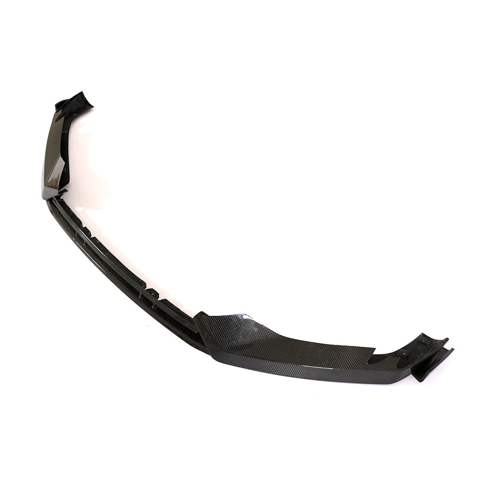 AUDI TTRS QUATTRO MK3 CARBON FIBRE SPLITTER-Spoiler-CT CARBON-CT Carbon - High-quality carbon fiber and gloss black aerodynamic parts for premium sports and luxury vehicles.