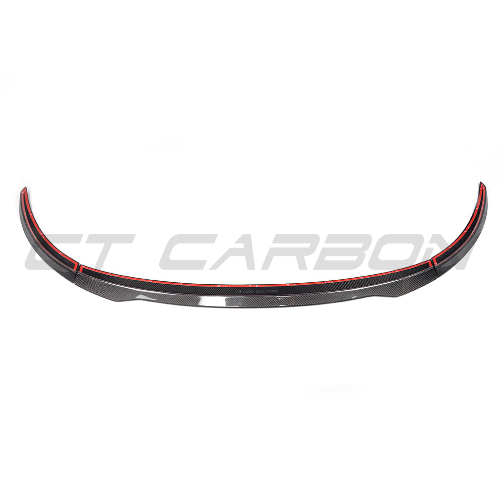 AUDI TT/TTS MK3 CARBON FIBRE SPOILER V2-Spoiler-CT CARBON-CT Carbon - High-quality carbon fiber and gloss black aerodynamic parts for premium sports and luxury vehicles.