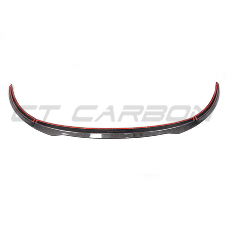 AUDI TT/TTS MK3 CARBON FIBRE SPOILER V2-Spoiler-CT CARBON-CT Carbon - High-quality carbon fiber and gloss black aerodynamic parts for premium sports and luxury vehicles.