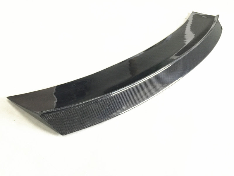 AUDI TT/TTS MK3 CARBON FIBRE SPOILER-Spoiler-CT CARBON-CT Carbon - High-quality carbon fiber and gloss black aerodynamic parts for premium sports and luxury vehicles.